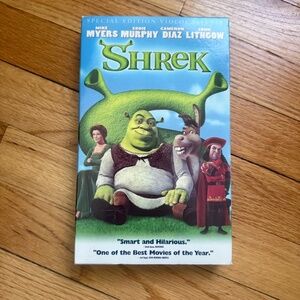 Shrek on VHS